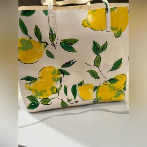 🌿♠️RARE🍋Kate Spade Lemon tote 🍋♠️🌿 - Picture 12 of 16